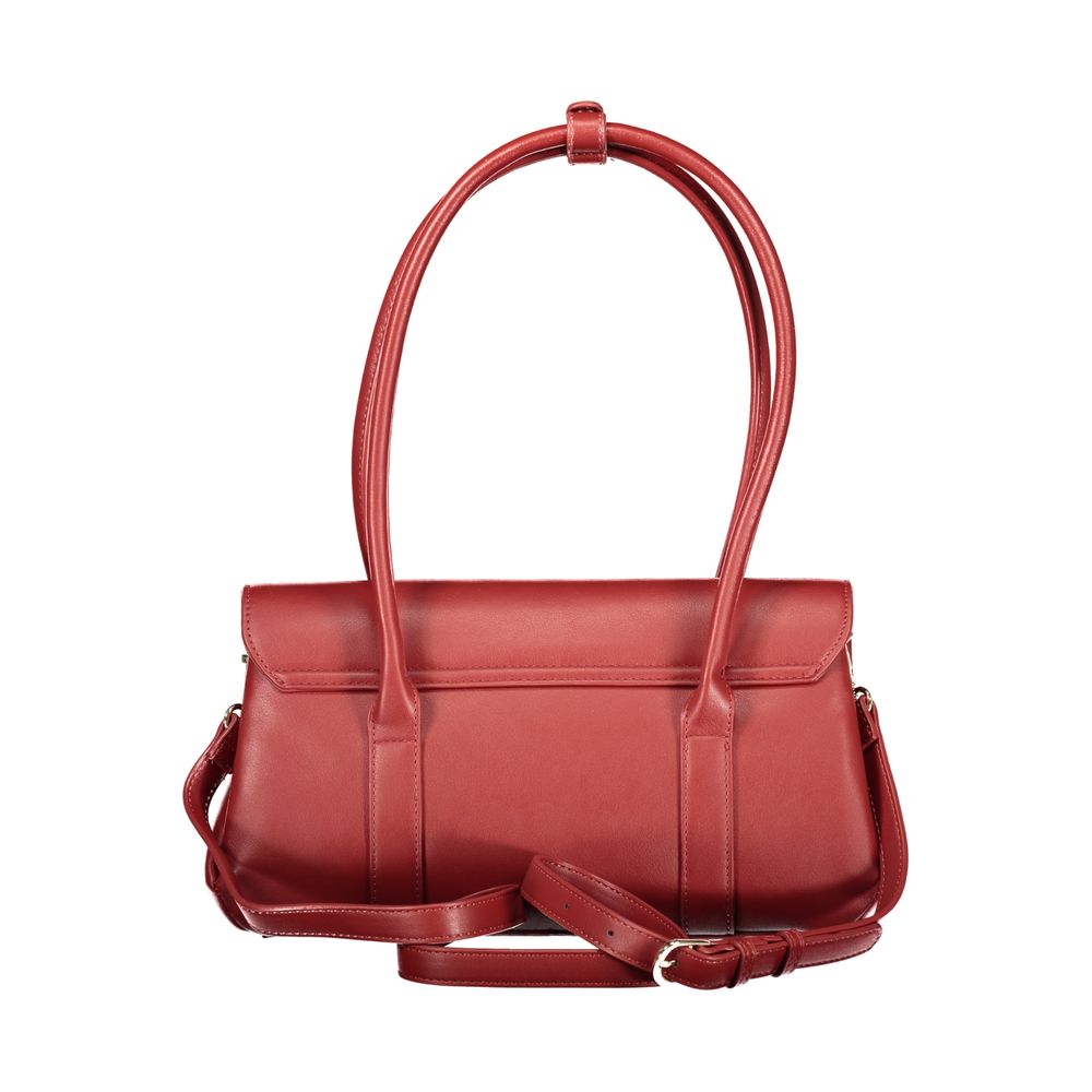 Mario Valentino Rosso Poliuretano Damen Handtasche