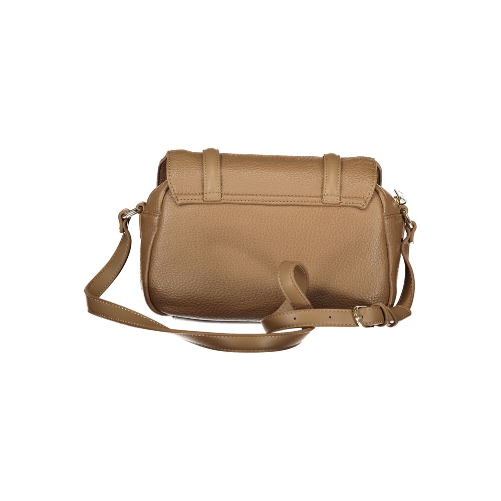 Mario Valentino Braune Handtasche aus Polyethylen