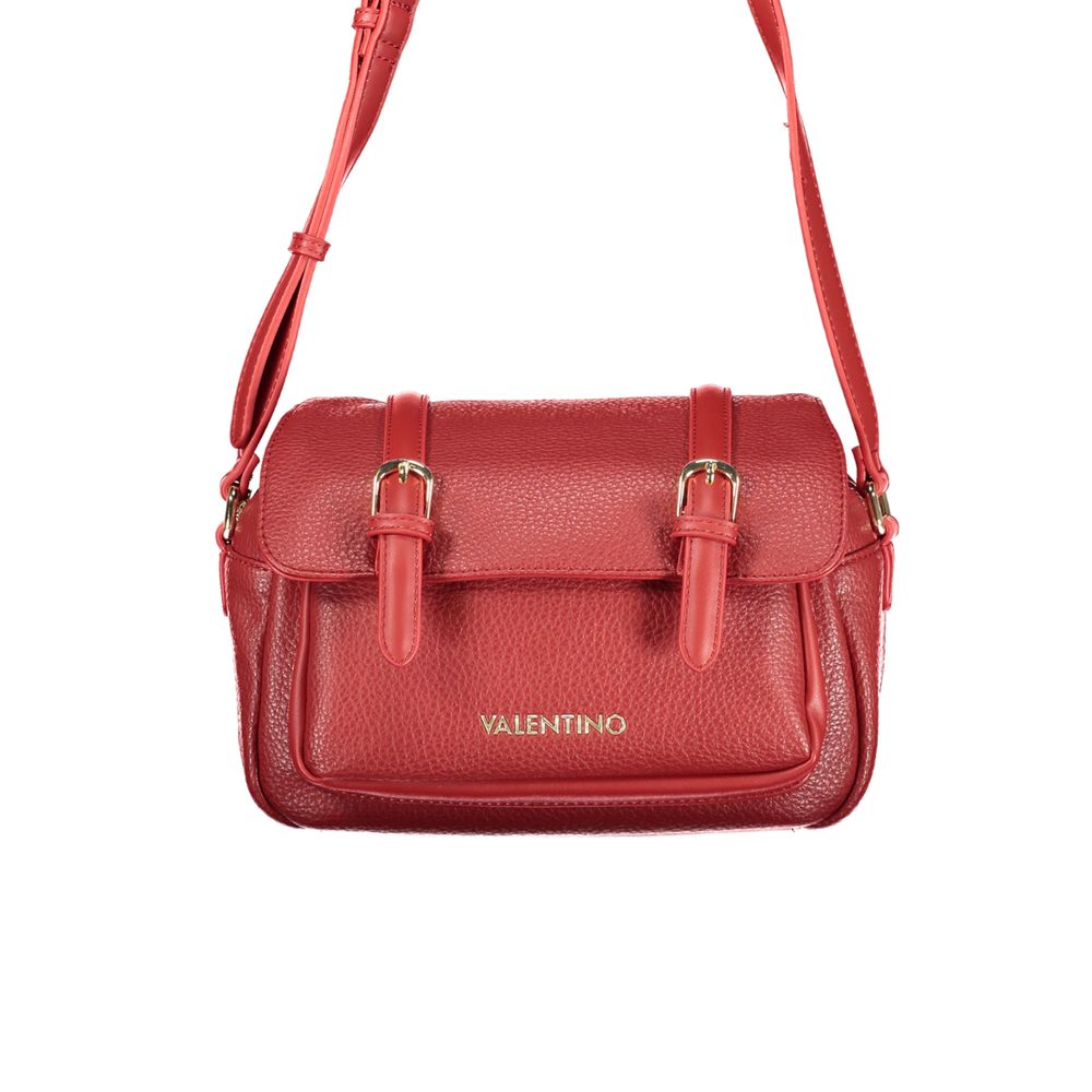 Mario Valentino Schultertasche aus Polyurethan in Rot