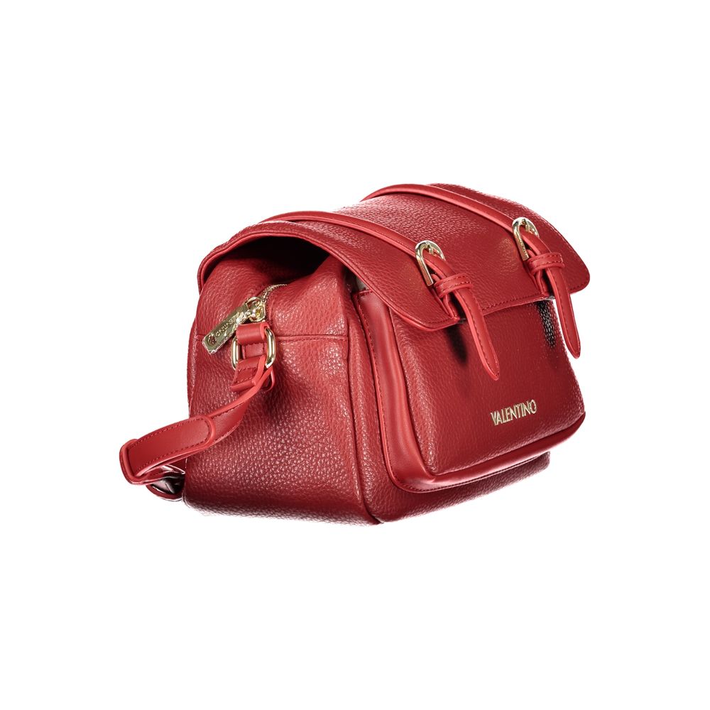 Mario Valentino Schultertasche aus Polyurethan in Rot