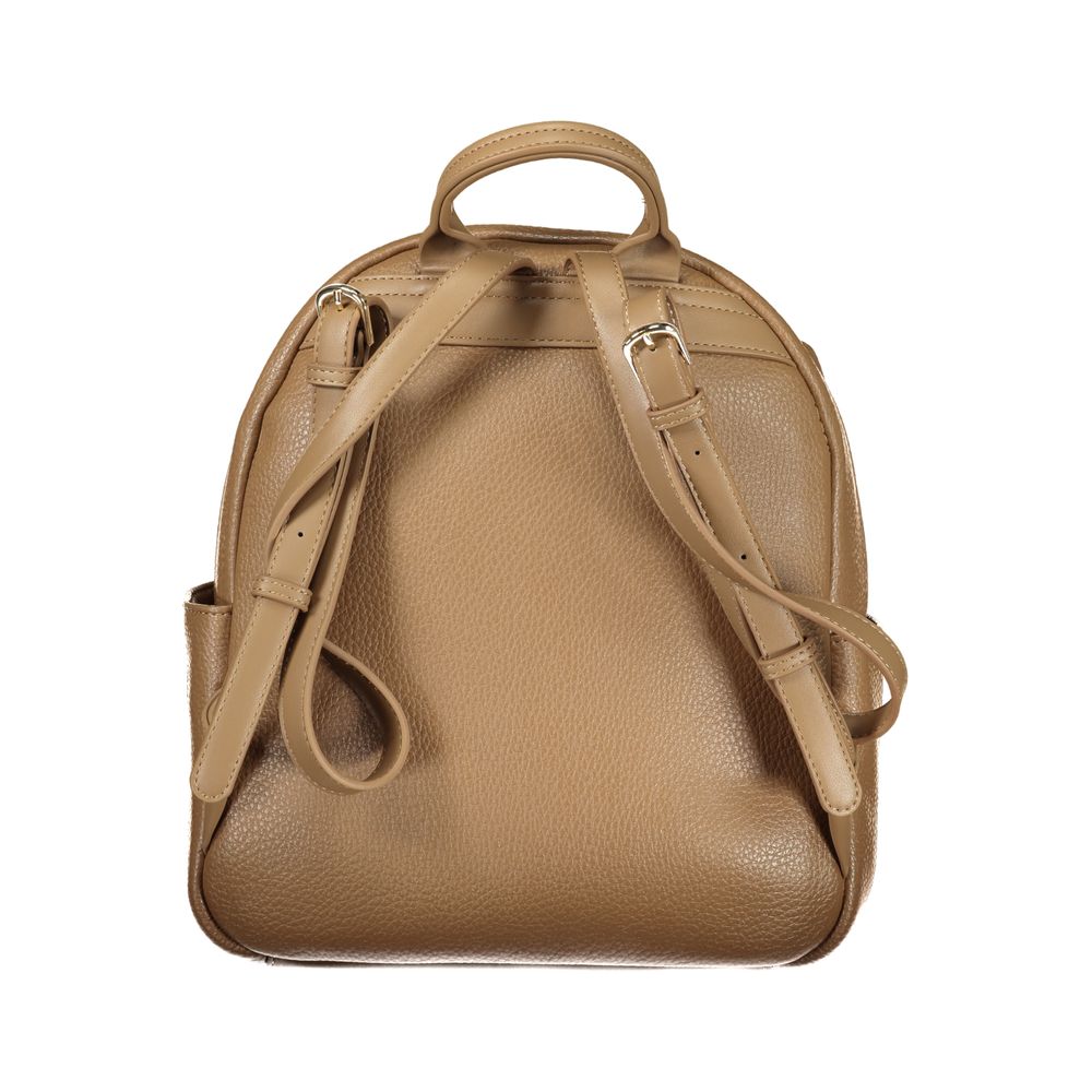 Mario Valentino Rucksack aus Polyurethan in Marrone für Damen
