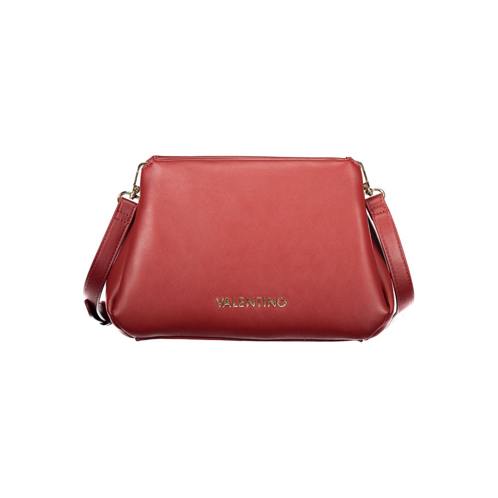 Mario Valentino Damenhandtasche aus rotem Polyurethan