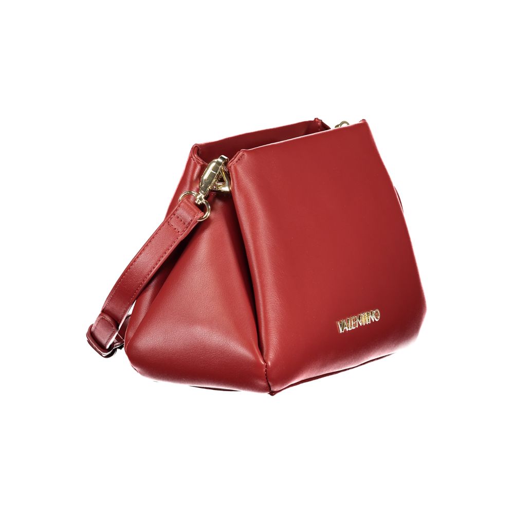 Mario Valentino Damenhandtasche aus rotem Polyurethan