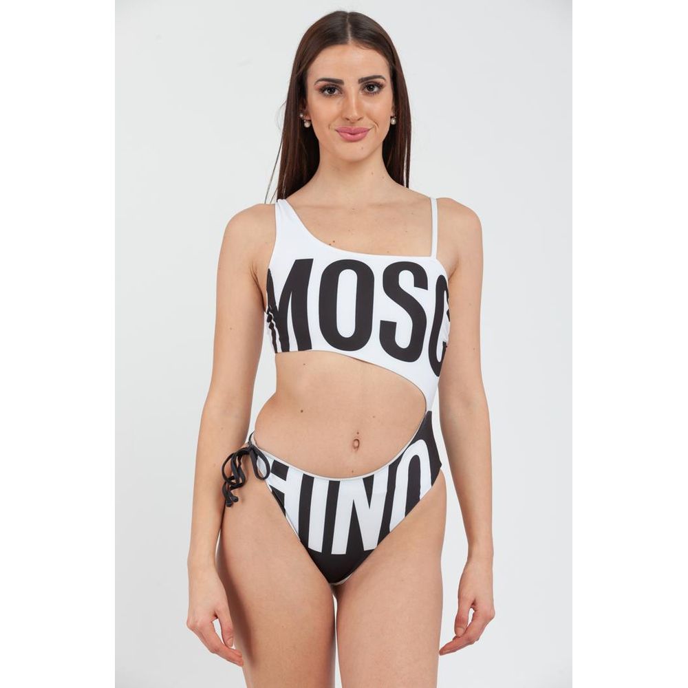 Moschino Einteiliger Badeanzug aus mehrfarbigem Polyester