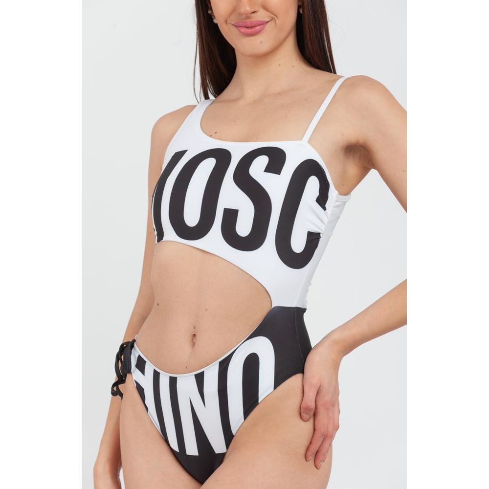 Moschino Einteiliger Badeanzug aus mehrfarbigem Polyester