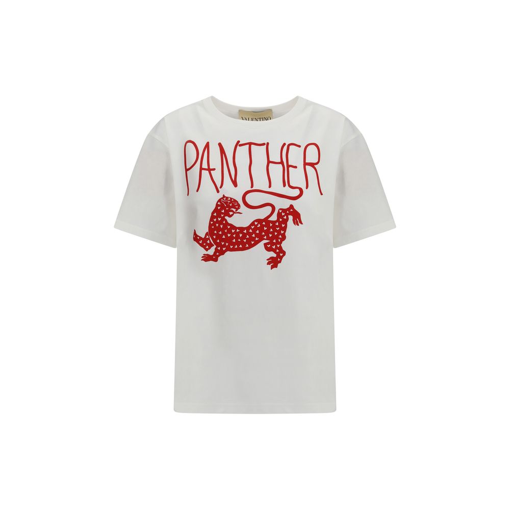 Valentino Weißes Baumwoll-T-Shirt