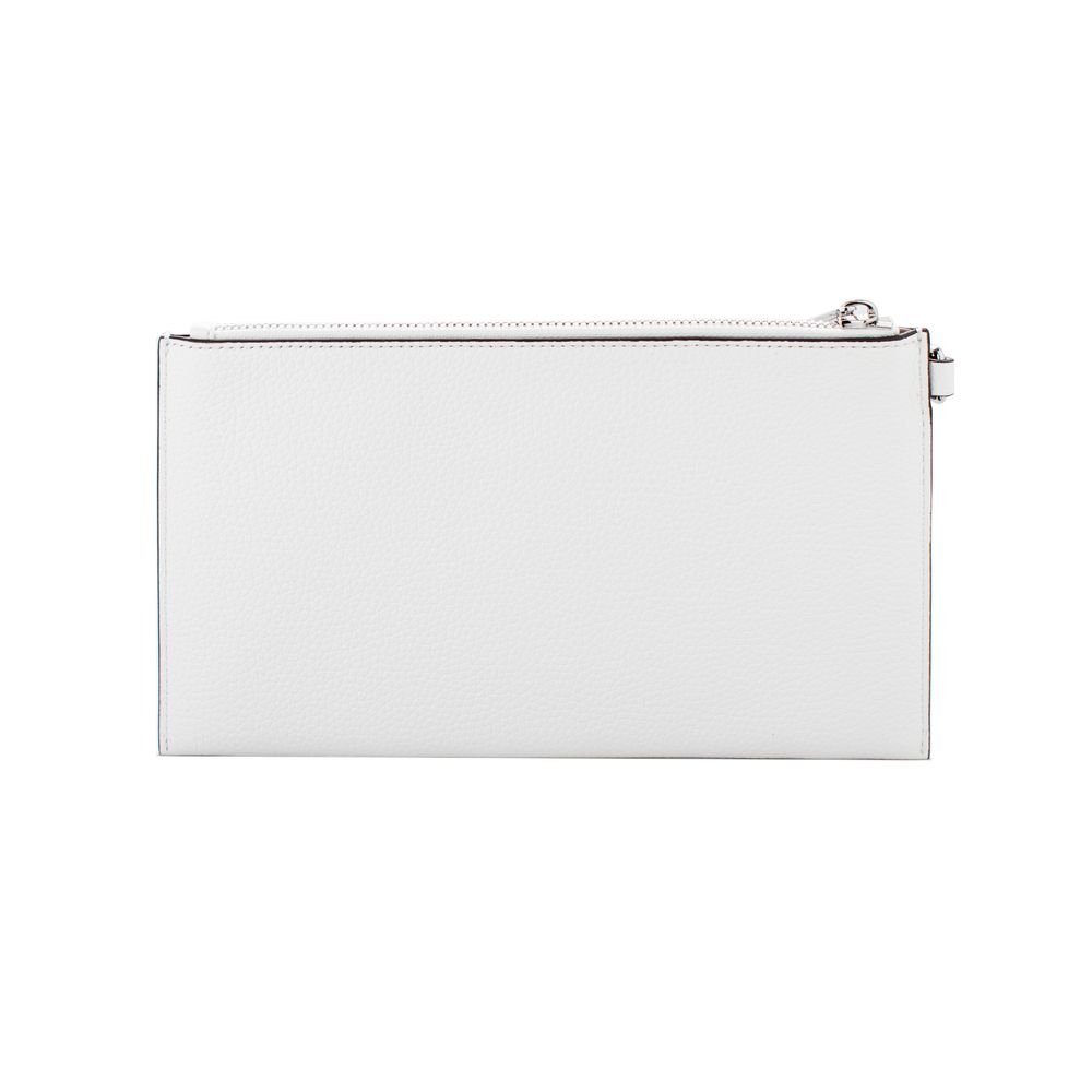 Michael Kors Weiße Leder-Clutch