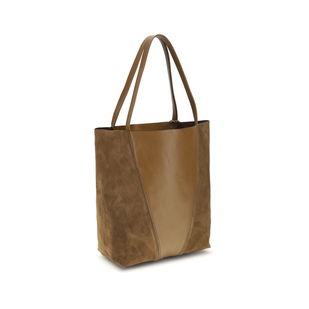 Chloé Beige Kalbsleder Bos Taurus Schultertasche