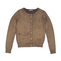 Gas Brauner Wollcardigan