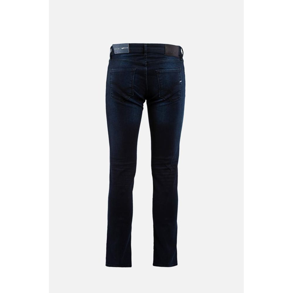 Gas Blaue Baumwoll-Jeans im Slim Fit