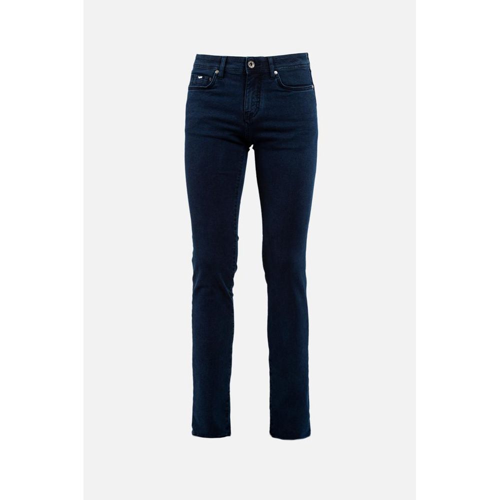 Gas Blaue Baumwolljeans Denim