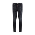 Dsquared² Schwarze Baumwolljeans Denim