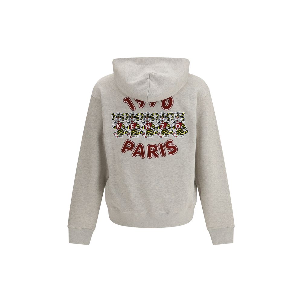 Kenzo Grauer Baumwollpullover