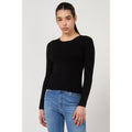 Gas Schwarzer Sweatshirt aus Viskose