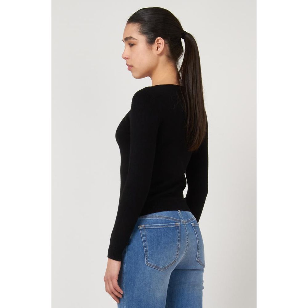 Gas Schwarzer Sweatshirt aus Viskose