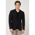 Gas Schwarzer Blazer aus Polyester