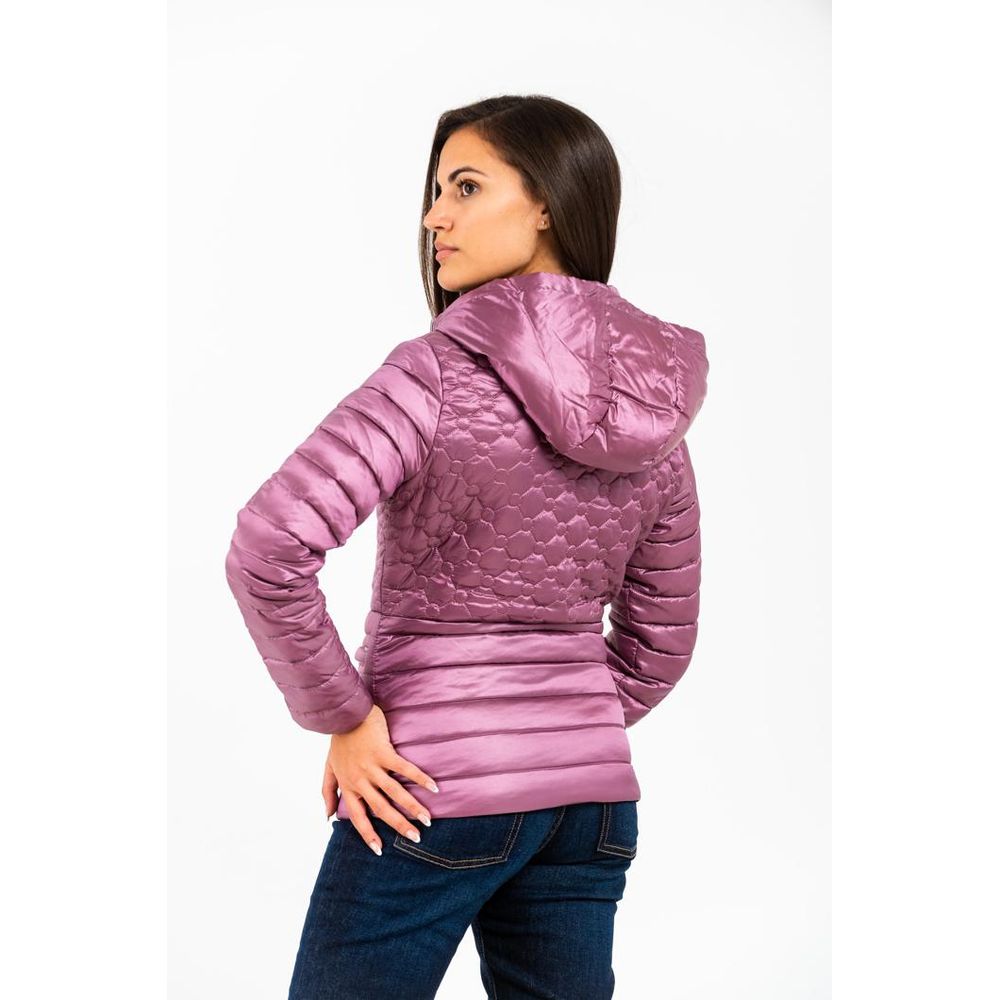 Gas Rosa Polyester Parka