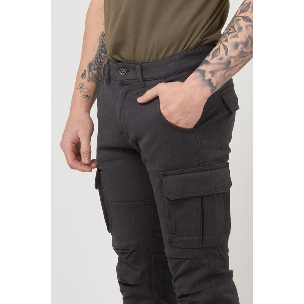 Gas Braune Cargohose aus Baumwolle