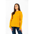 Gas Gelber Wollpullover