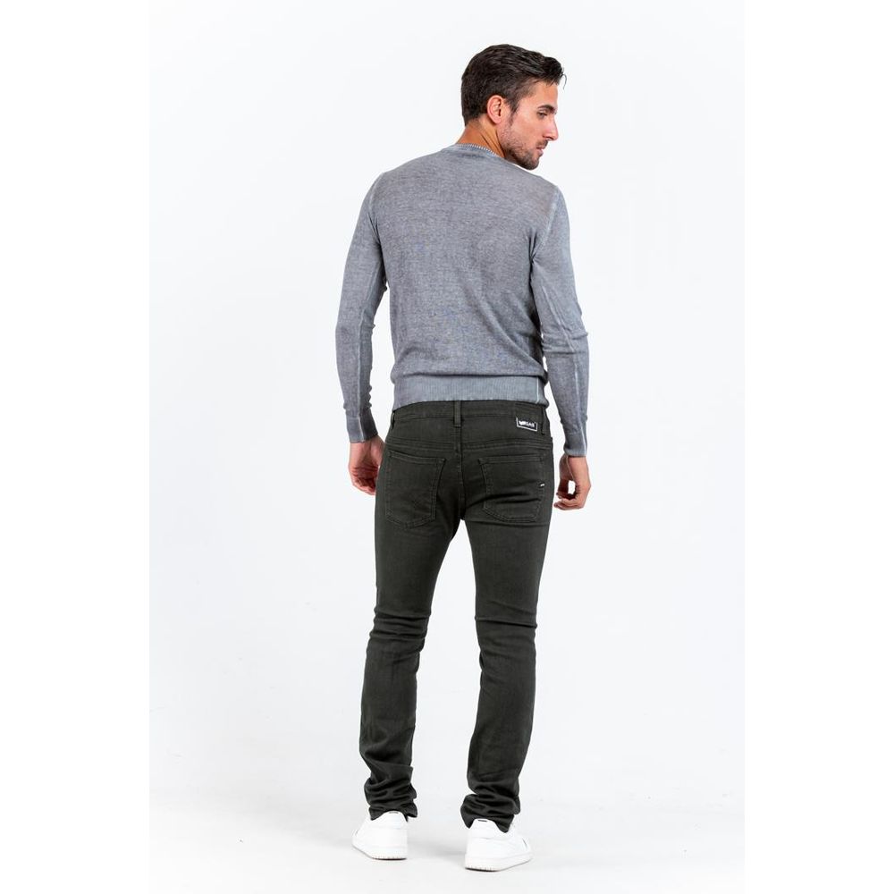 Gas Grüne Baumwoll-Jeans im Slim Fit