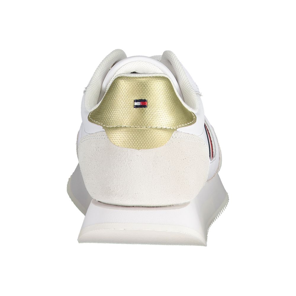 Tommy Hilfiger Weiße Leder-Sneaker für Damen