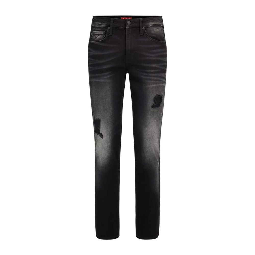 Guess Schwarze Baumwolljeans Denim