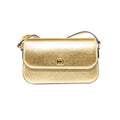 Michael Kors Umhängetasche aus goldenem Leder