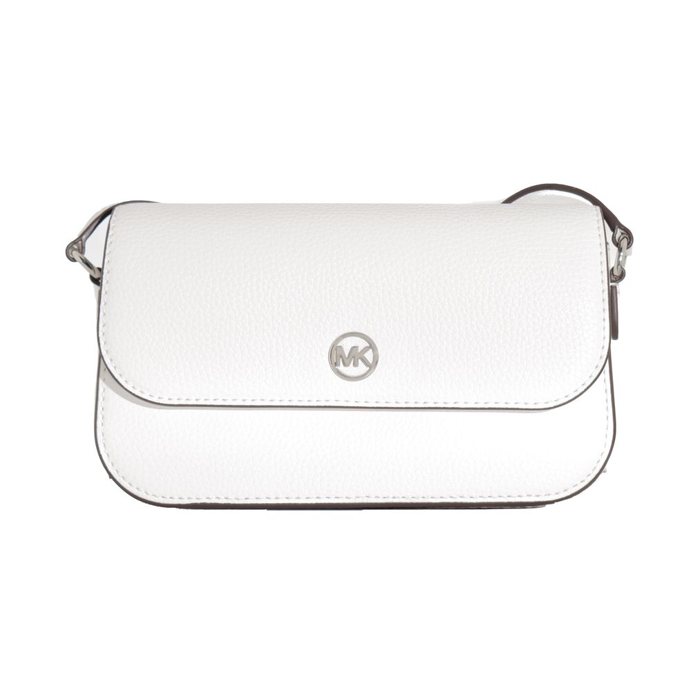 Michael Kors Weiße Leder Crossbody-Tasche
