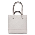 Michael Kors Weiße Leder-Tote-Bag