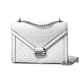 Michael Kors Weiße Canvas Umhängetasche