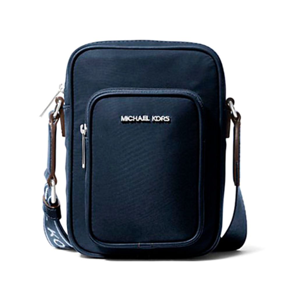 Michael Kors Umhängetasche aus blauem Nylon