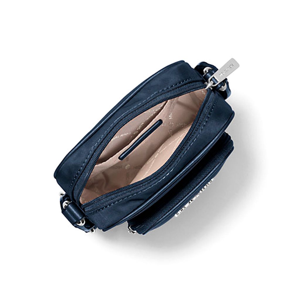 Michael Kors Umhängetasche aus blauem Nylon