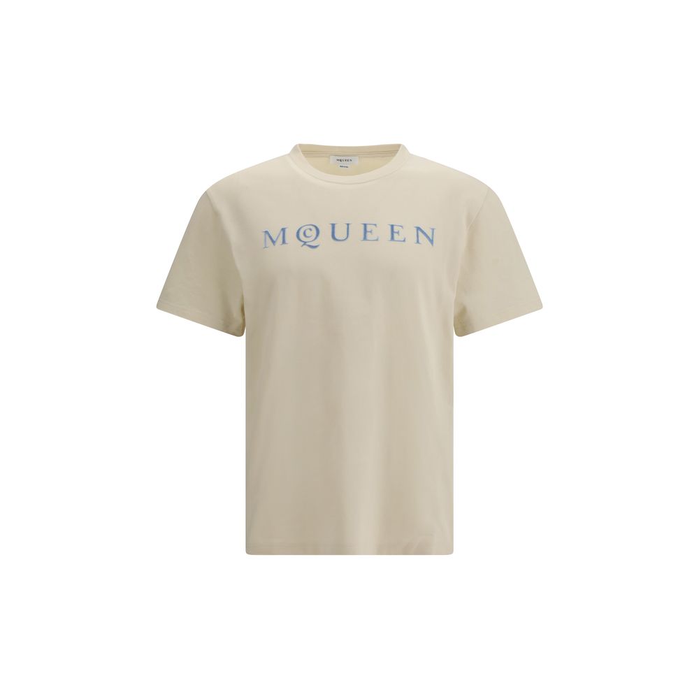 Alexander McQueen Beiges Baumwoll-T-Shirt