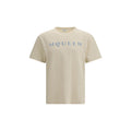 Alexander McQueen Beiges Baumwoll-T-Shirt