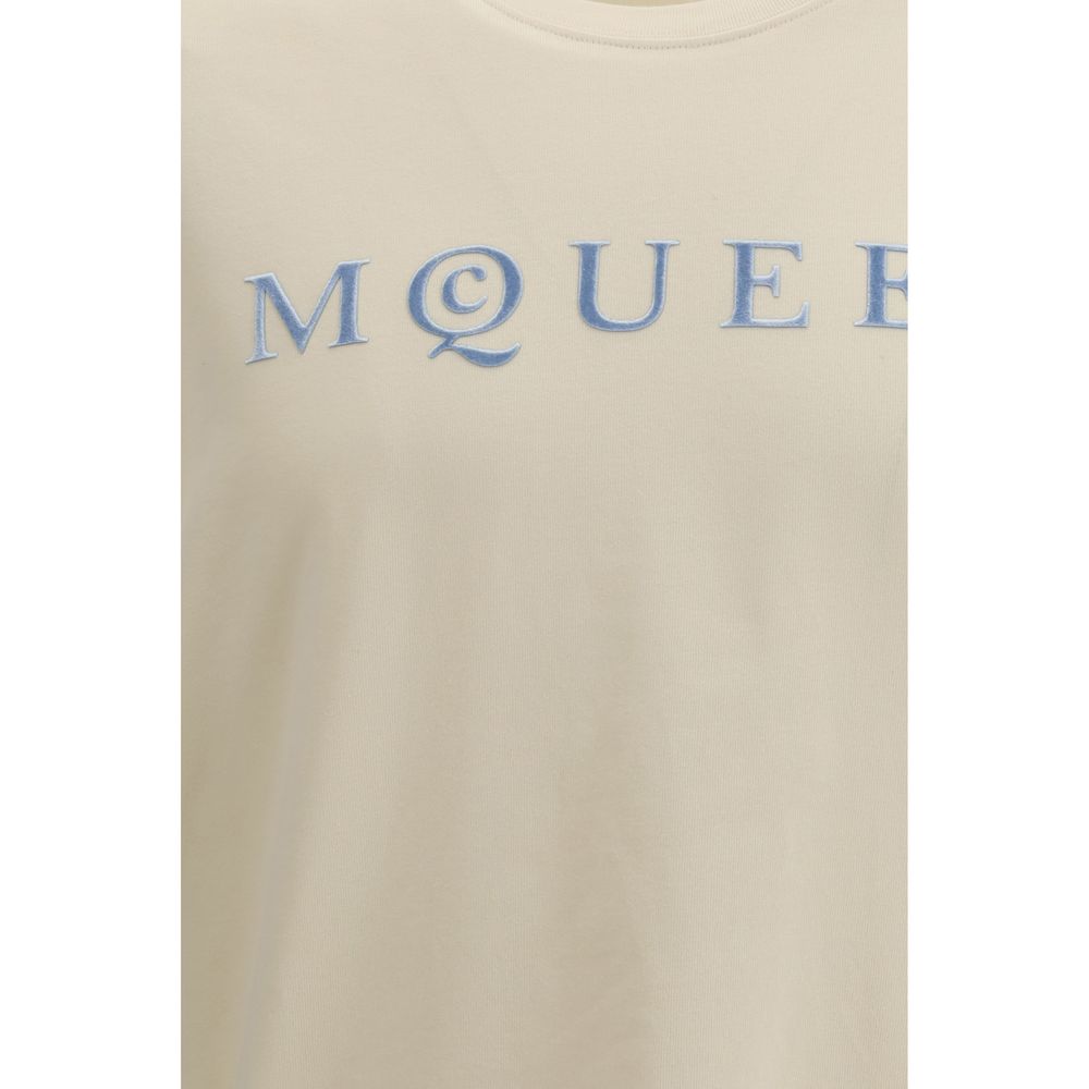 Alexander McQueen Beiges Baumwoll-T-Shirt