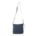 Michael Kors Umhängetasche aus blauem Canvas