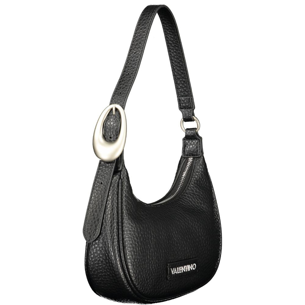 Mario Valentino Schwarze Schultertasche aus Polyurethan für Damen