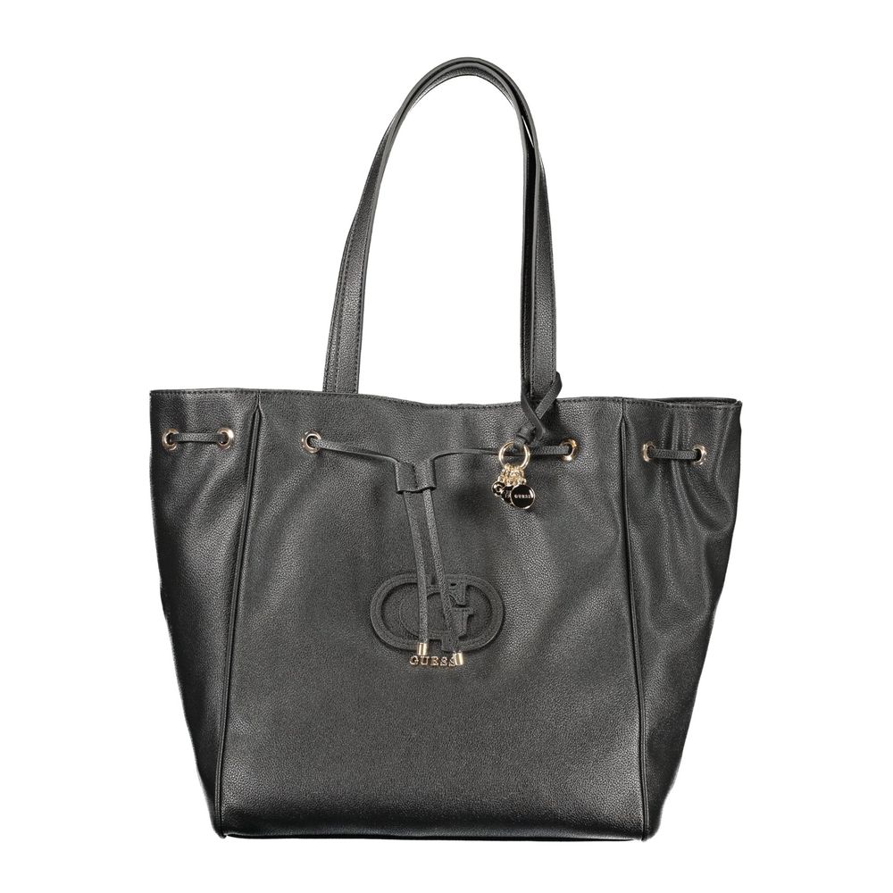 Guess Jeans Handtasche aus Nero-Polyurethan für Damen