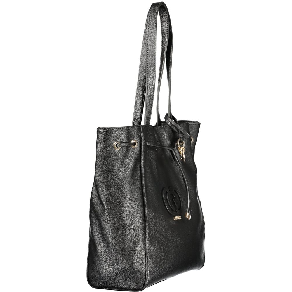 Guess Jeans Handtasche aus Nero-Polyurethan für Damen