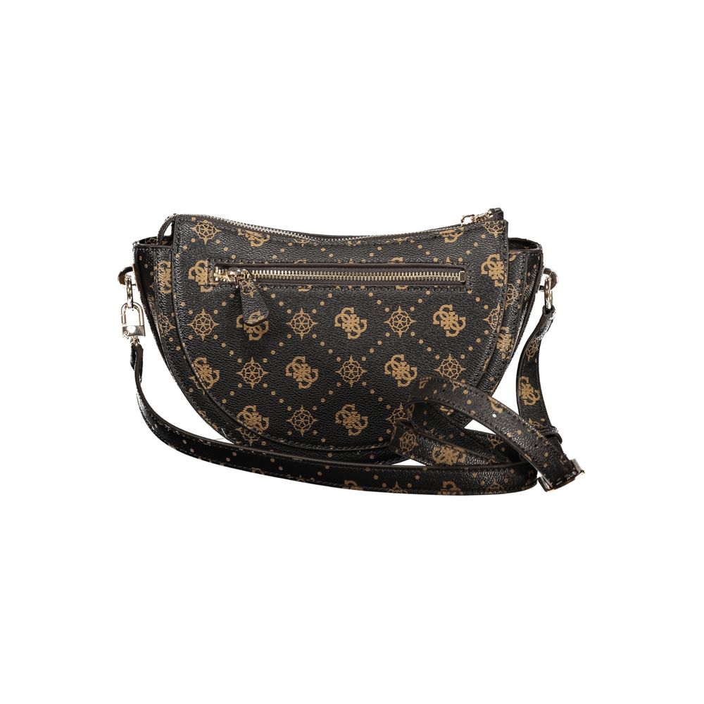 Guess Jeans Braune Handtasche aus Polyethylen