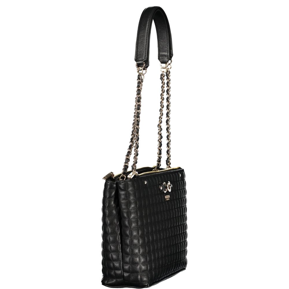 Guess Jeans Handtasche aus Nero-Polyurethan für Damen