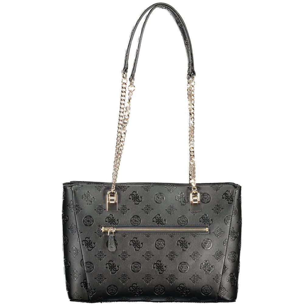 Guess Jeans Handtasche aus Nero-Polyurethan für Damen