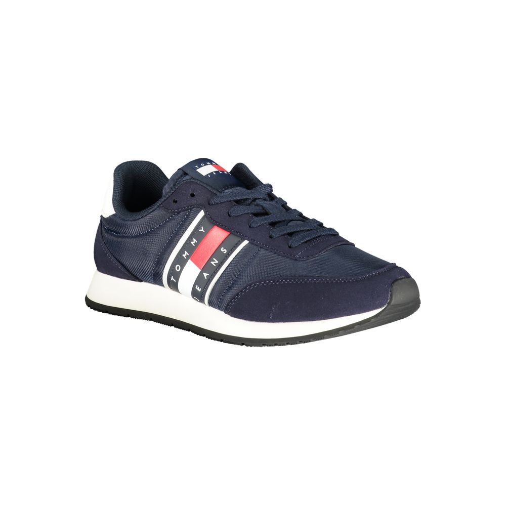 Tommy Hilfiger Blauer Herren-Sneaker aus Polyurethan