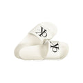 Calvin Klein Weiße Herren-Slipper aus Polyurethan