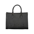 Mario Valentino Schwarze Damen-Handtasche aus Polyurethan