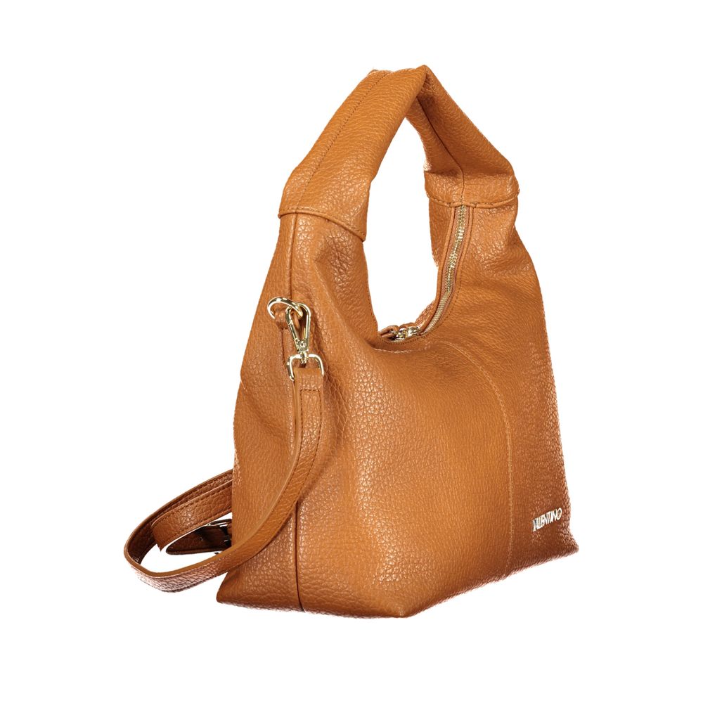 Mario Valentino Braune Handtasche aus Polyethylen