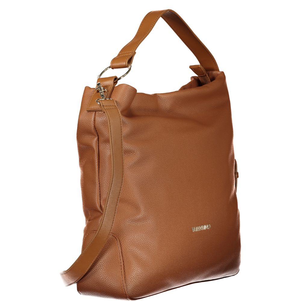 Mario Valentino Braune Handtasche aus Polyethylen
