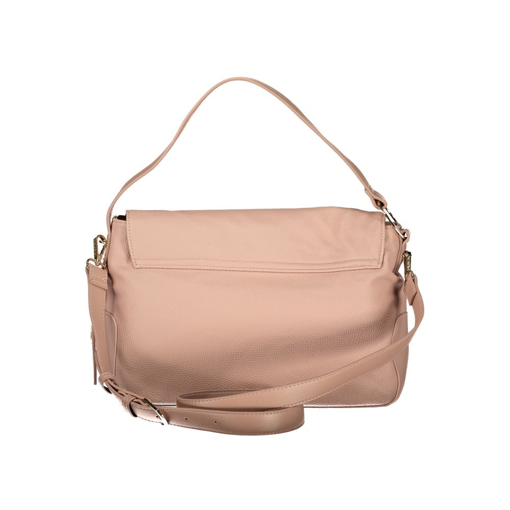 Mario Valentino Schultertasche aus rosa Polyurethan für Damen