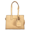 Mario Valentino Damen-Handtasche aus beigem Polyurethan