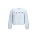 Alexander McQueen Blauer Baumwoll-Sweatshirt